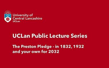 UCLan Preston Pledge promo image