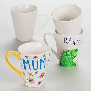 Hand painted mugs