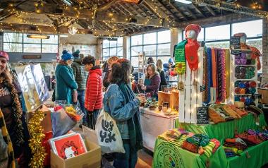 Independent traders selling creative items. Image credit: Michael Porter