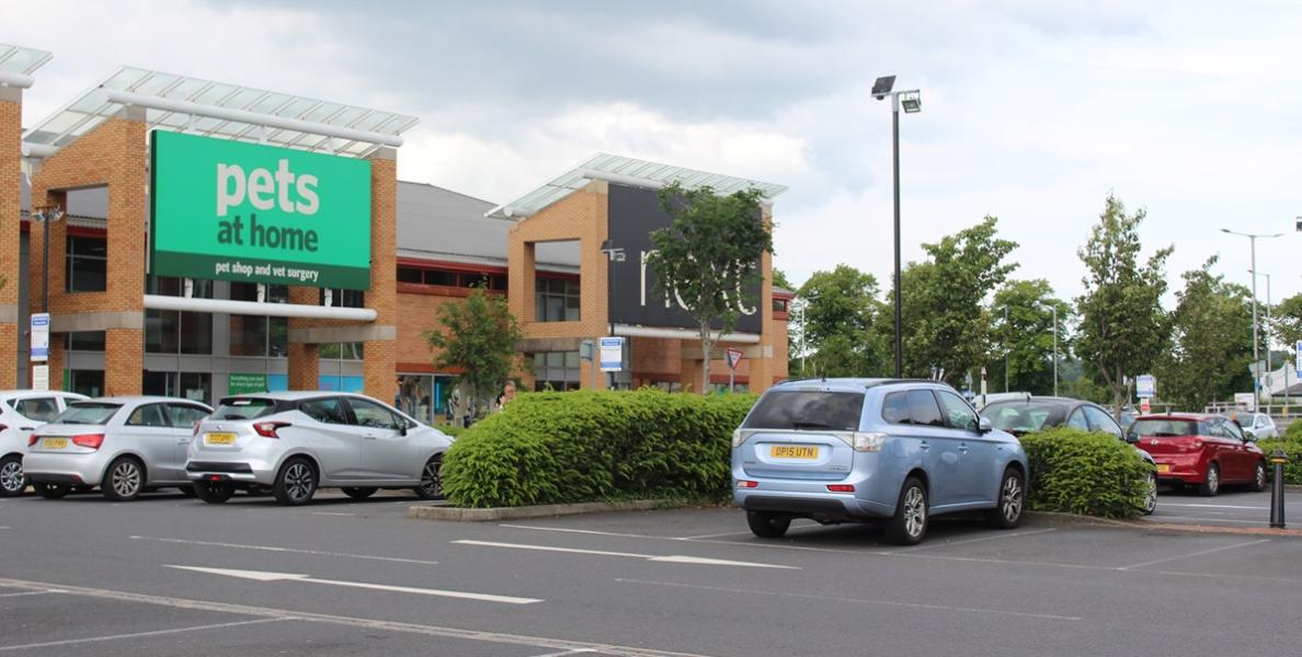 Pets at Home and Next at Capitol Centre Retail Park