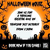 Thrilling Halloween Hashtag Quiz at Chew's Yard