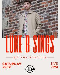 Live music at The Station with Luke B Sings