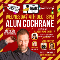 The Laughienda Comedy Club with Alun Cochrane