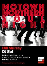 Motown and Northern Soul Night at Chew's Yard