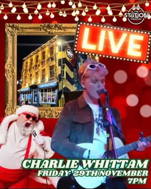 Live music at The Station with Charlie Whittam