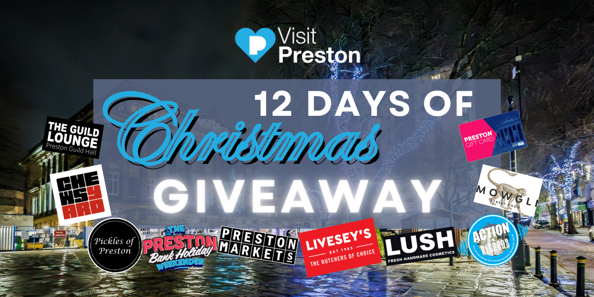 Visit Preston's Spectacular '12 Days of Christmas' Giveaway