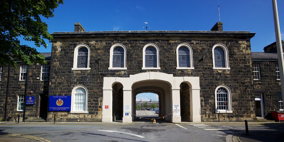 Entrance to the Lancashire Infantry Museum.