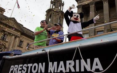 Preston Marina float in Guild 2012 procession.