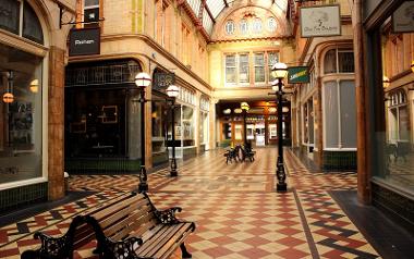 Interior of Miller Arcade.