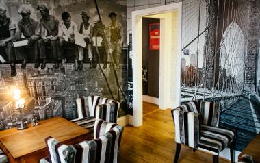 Seating inside Cedarwood Coffee Co. Preston.