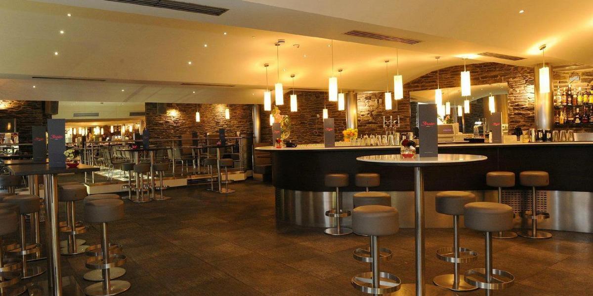 Main image: View inside Stratos bar area. View inside Stratos bar area.
