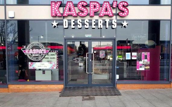 Front entrance to Kaspa's Preston.