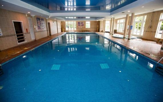 Swimming pool at Shaw Hill Hotel Spa.