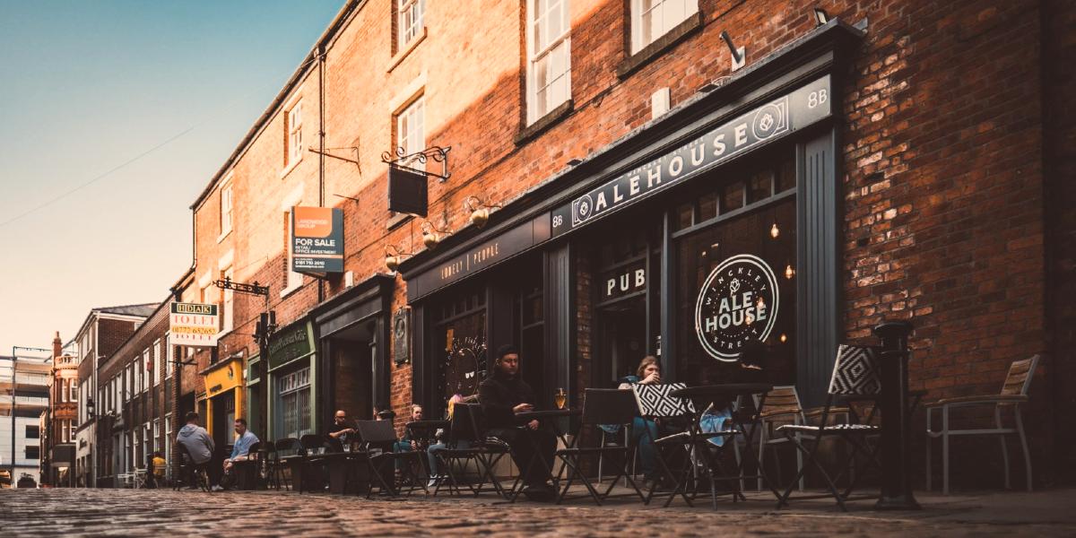 Main image: People sat outside Winckley Street Ale House. People sat outside Winckley Street Ale House.