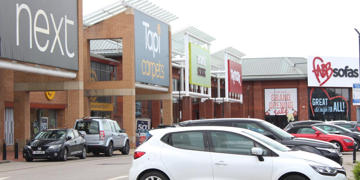 Main image: Shops and car park area of Capitol Centre Shopping Park. Shops and car park area of Capitol Centre Shopping Park.